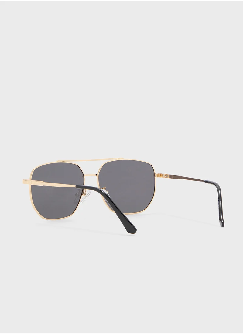 روبرت وود Polarized Lens Club Master Sunglasses