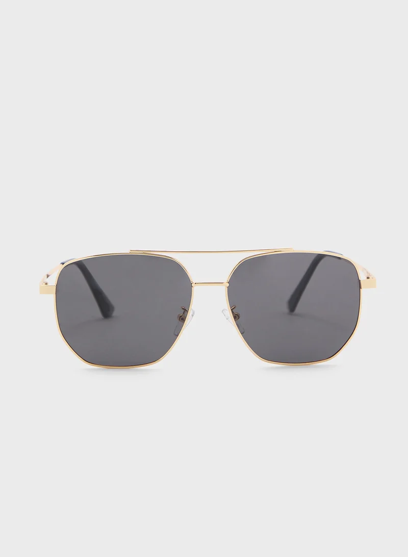 Robert Wood Polarized Lens Club Master Sunglasses