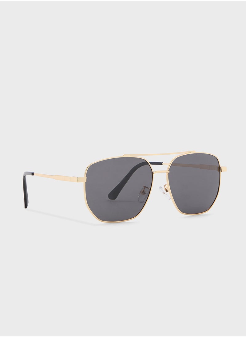 Robert Wood Polarized Lens Club Master Sunglasses  - Image 1