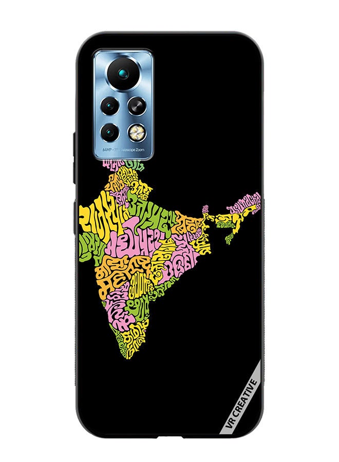 VR CREATIVE Protective Case Cover For Infinix Note 11 Pro Indian States Name Design Multicolour - Image 1