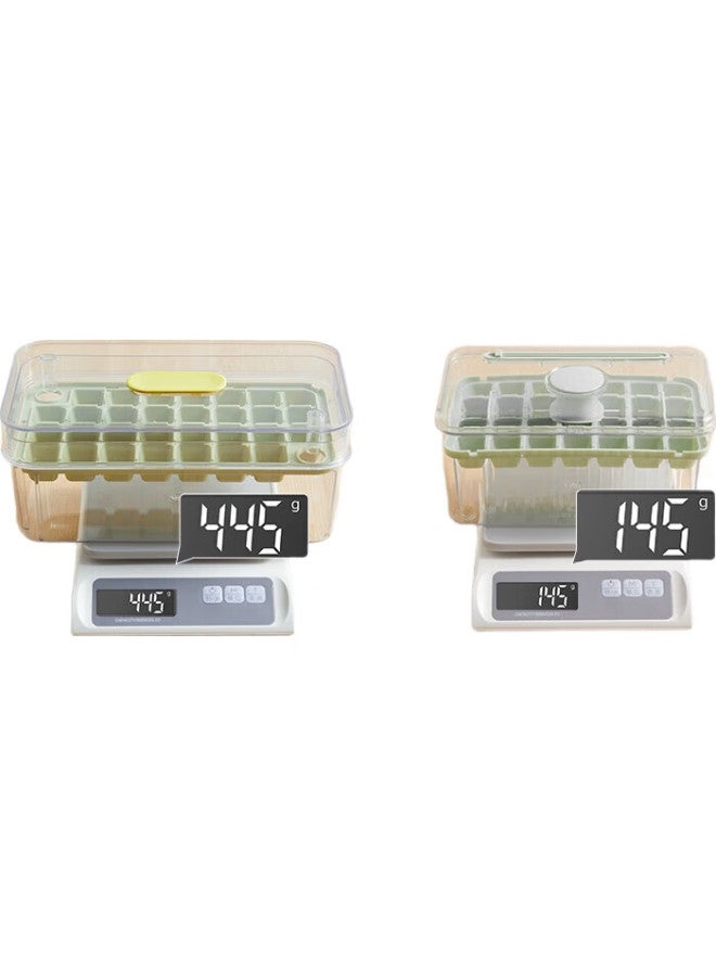 JD.com Jd Jingzao Ice Cube Mold, Ice Tray, Ice Maker Mold, Ice Cube Box, Ice Making Tool, Kitchen Cooking Utensil (Single Layer 30 Pieces) - Image 1