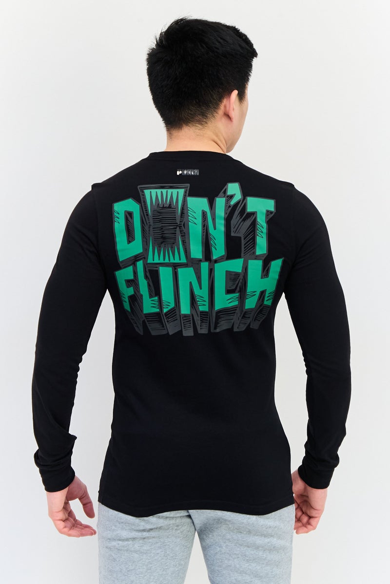 PUMA Men Slim Fit Long Sleeves Outdoor T-shirt, Black - Image 3