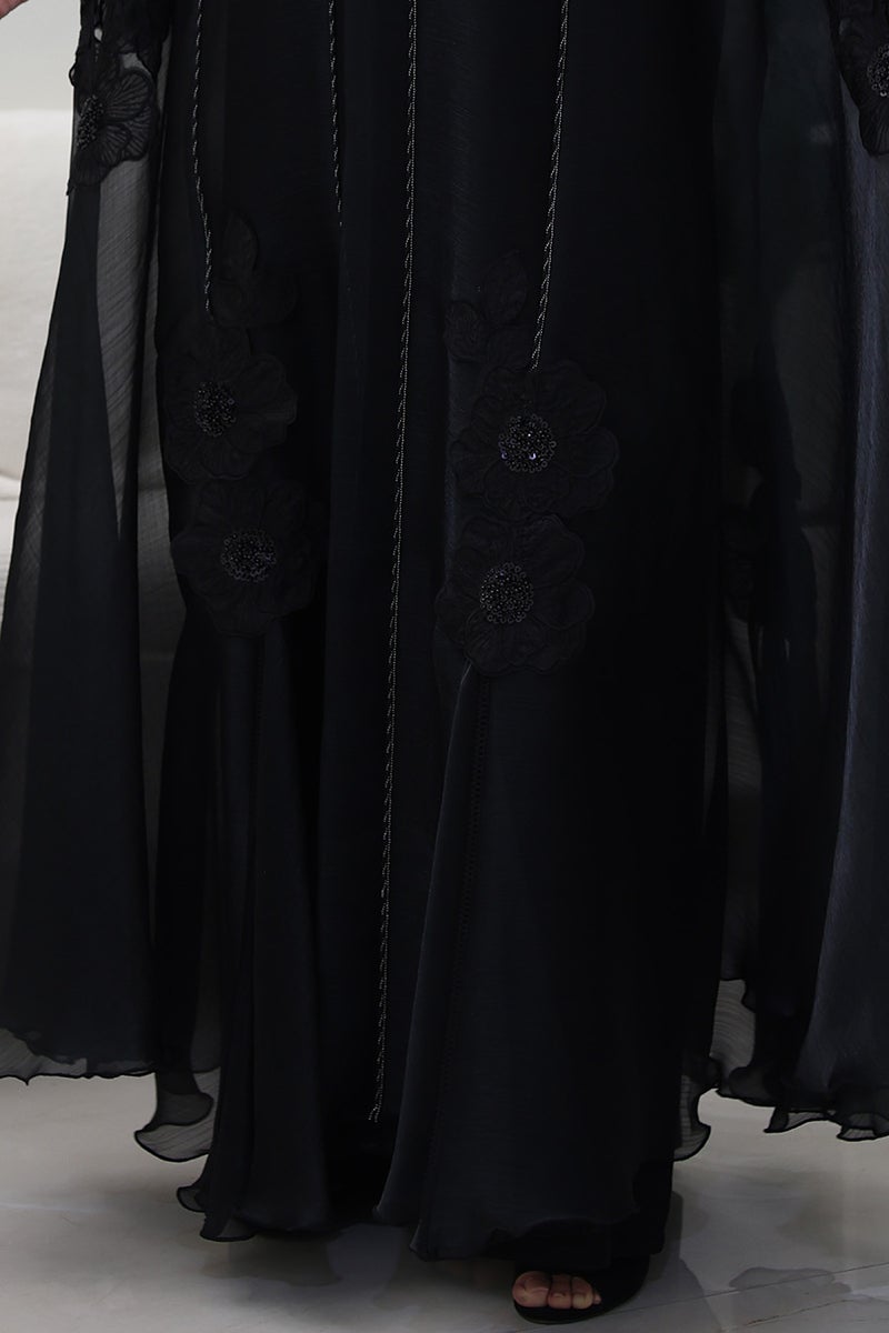 NUKHBAA Stunning Bloom Abaya-770 - Image 4