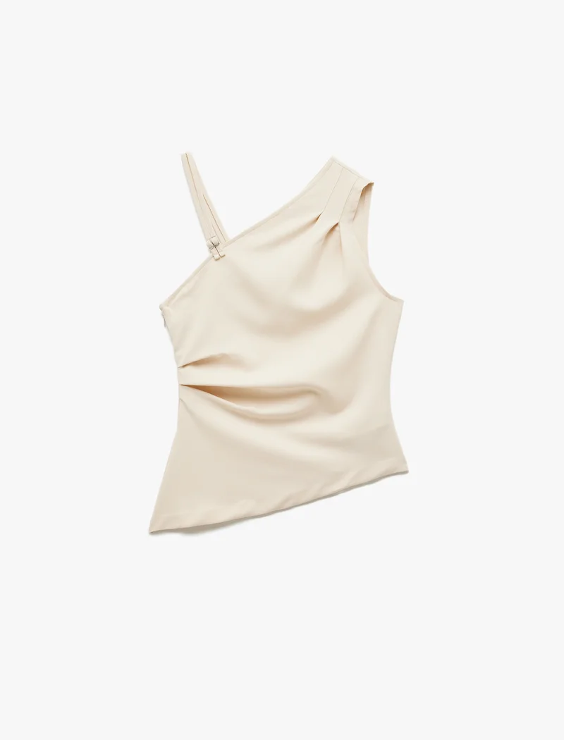 كوتون Draped Blouse