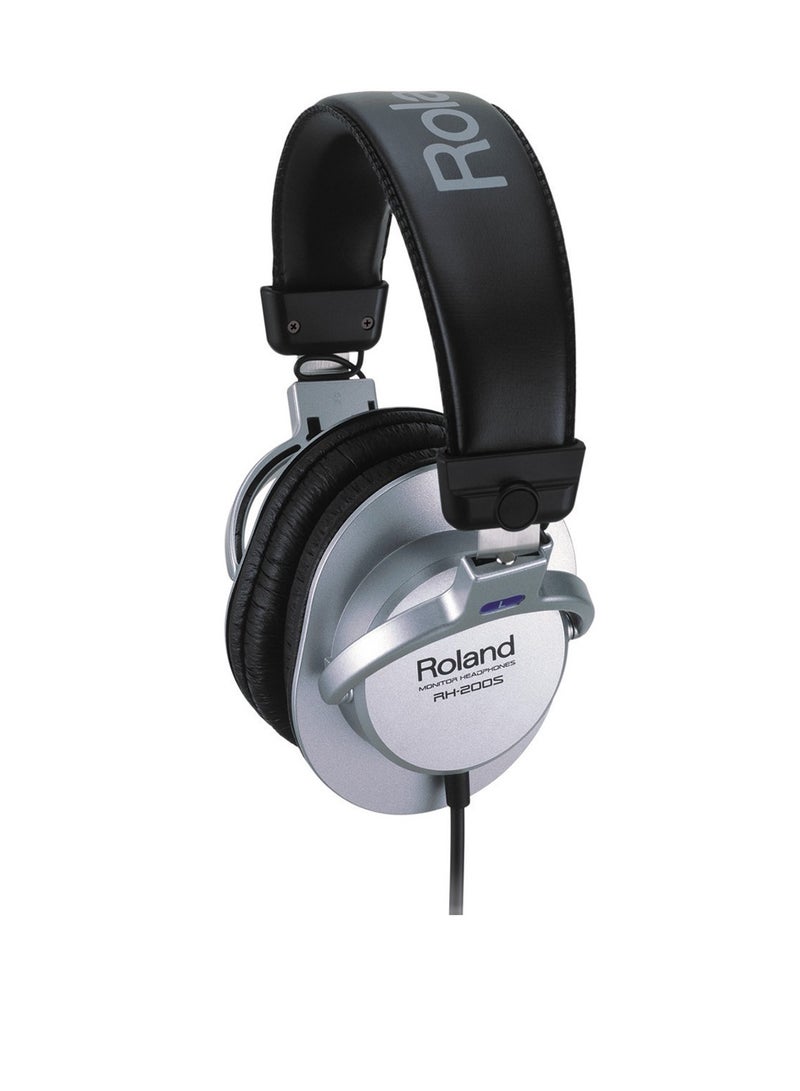 Roland سماعات رأس رولاند RH-200 المغلقة من الخلف ذات التصميم الدائري - Image 1