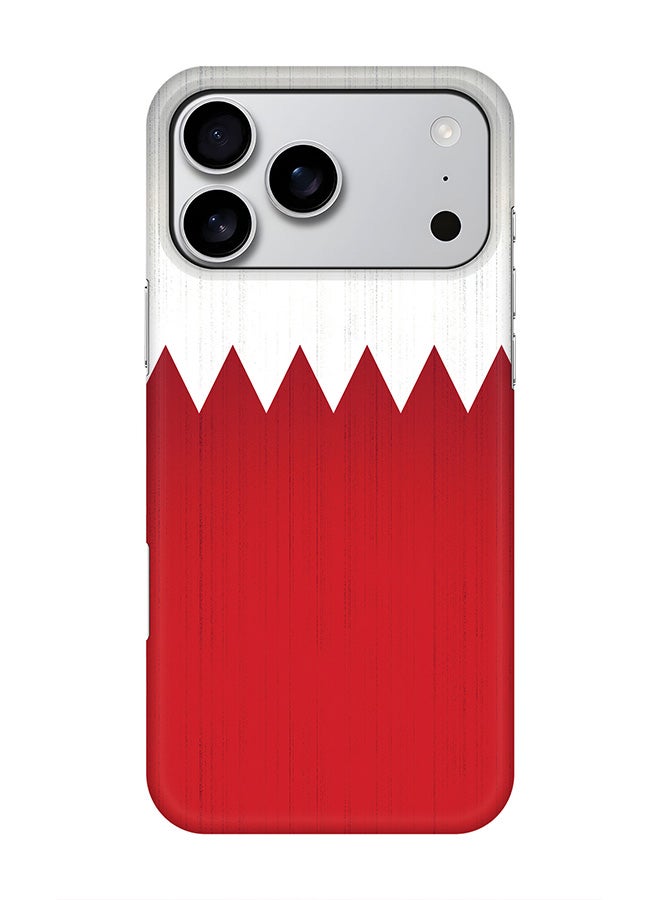 Stylizedd For iPhone 17 Pro Max,Case, [Compatible with MagSafe] Magnetic cover Slim fit Protection Matte, - Flag Of Bahrain