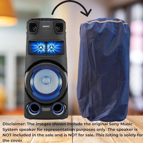 Autofact Premium Dust Cover for Large Party Speakers (Sony MHC-V73D, MHC43D, Samsung MX Series, JBL PartyBox 710) – Not for Smaller Models Like JBL 310 - Keep Your Audio Gear Clean and Dust-Free - Image 4