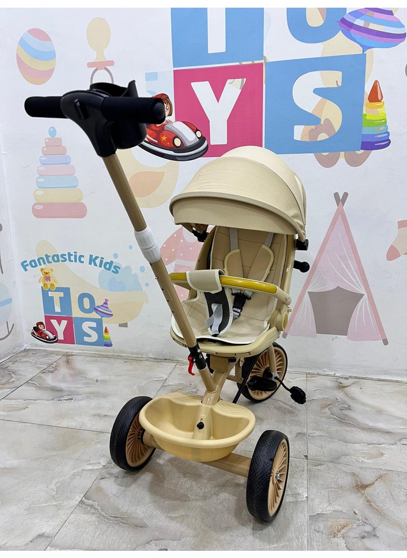 Generic "4-in-1 Baby Tricycle: Adventure & Growth with Safety and Comfort for Your Little One!  "  - Image 4