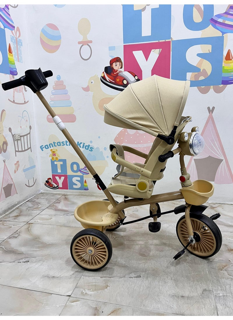 Generic "4-in-1 Baby Tricycle: Adventure & Growth with Safety and Comfort for Your Little One!  "  - Image 5