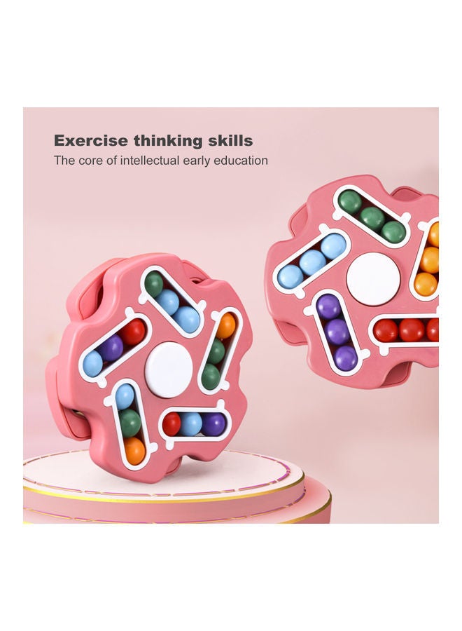 NIBEMINENT Magic Toy Creative Recreational Exquisite Anti-Anxiety Puzzle Cube for Souvenir 9.6x2.6x9.6cm - Image 4