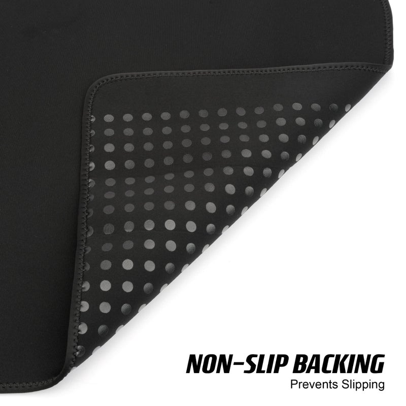 Osprey Waterproof Car Seat Cover, Van Universal Neoprene Seat Protector for Watersports, Surfing and Gym with Non-Slip Base, Black - Image 5