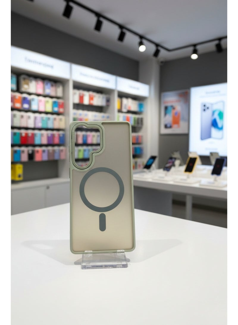 Grace Magnetic Phone Case with Wireless Charging Support - For samsung S25 ultra - Image 2
