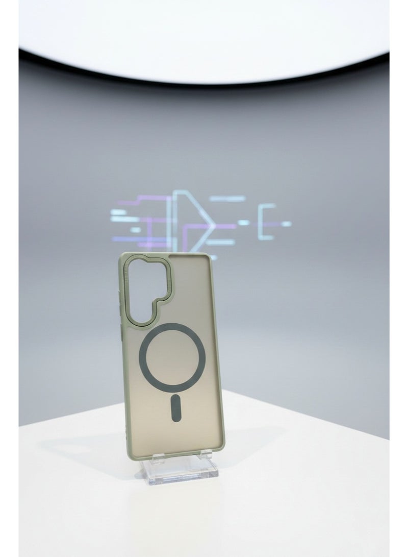 Grace Magnetic Phone Case with Wireless Charging Support - For samsung S25 ultra - Image 1