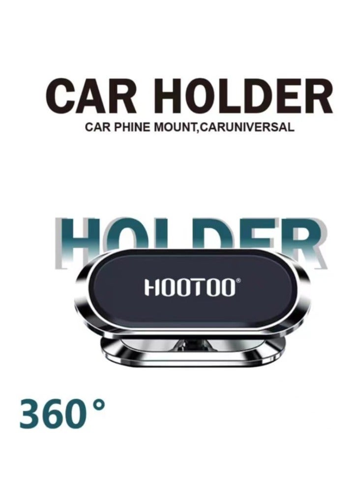HooToo HooToo HT-MH164 Universal 360-Degree Rotating Magnetic Car Phone Holder with Secure Mounting, Flexible Positioning, and Enhanced Compatibility for All Smartphones - Image 2