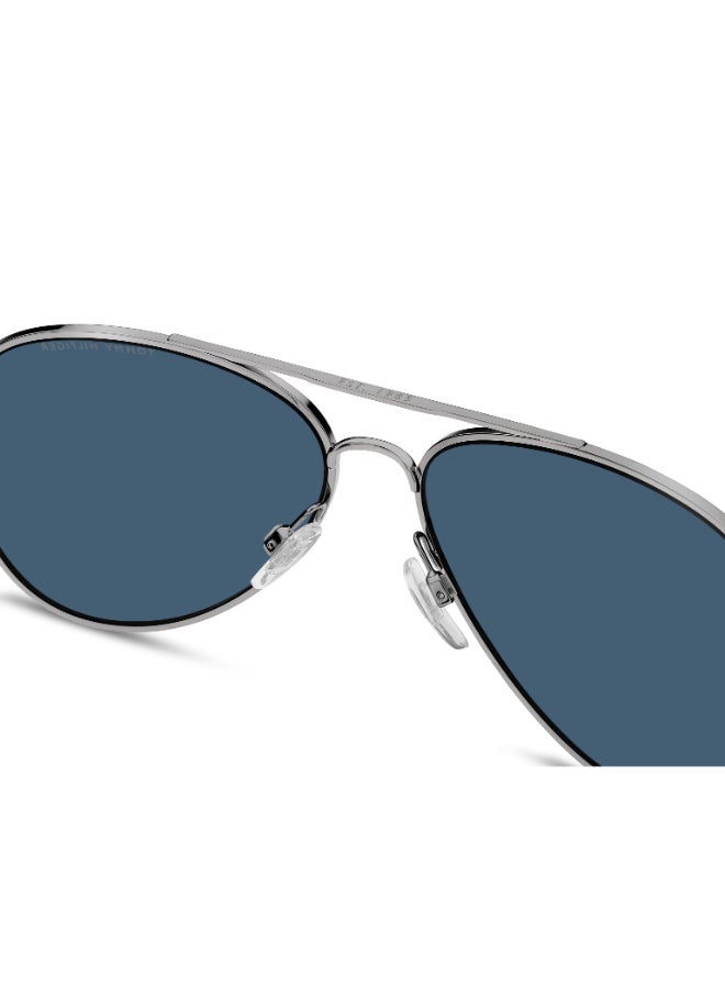 TOMMY HILFIGER TH 2336/S Sunglasses Silver Pilot - Image 4