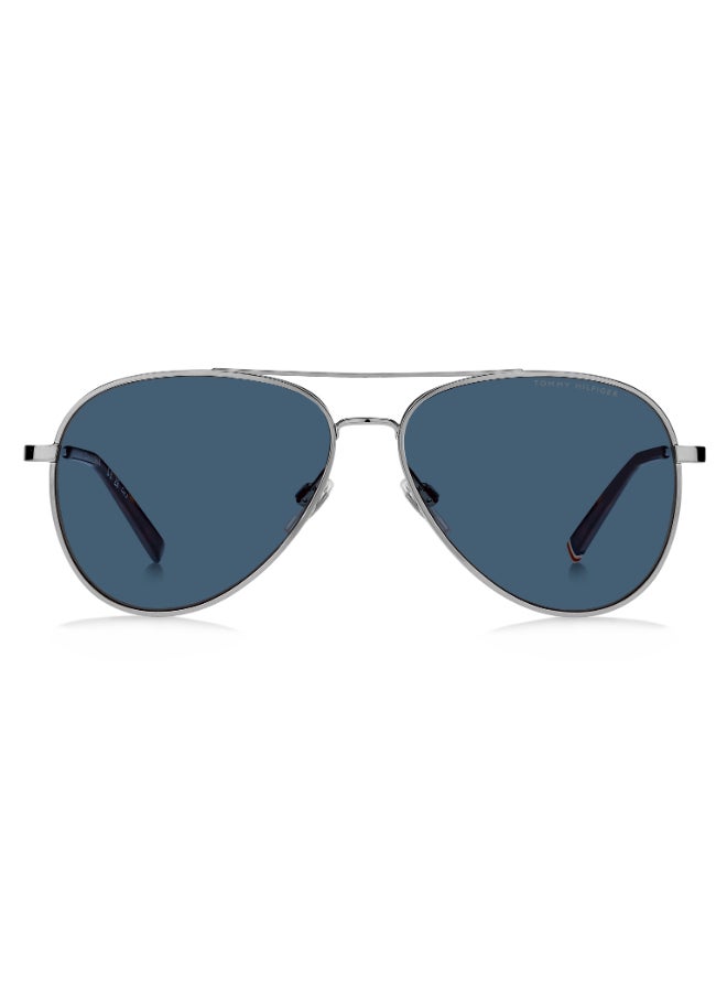 TOMMY HILFIGER TH 2336/S Sunglasses Silver Pilot - Image 3