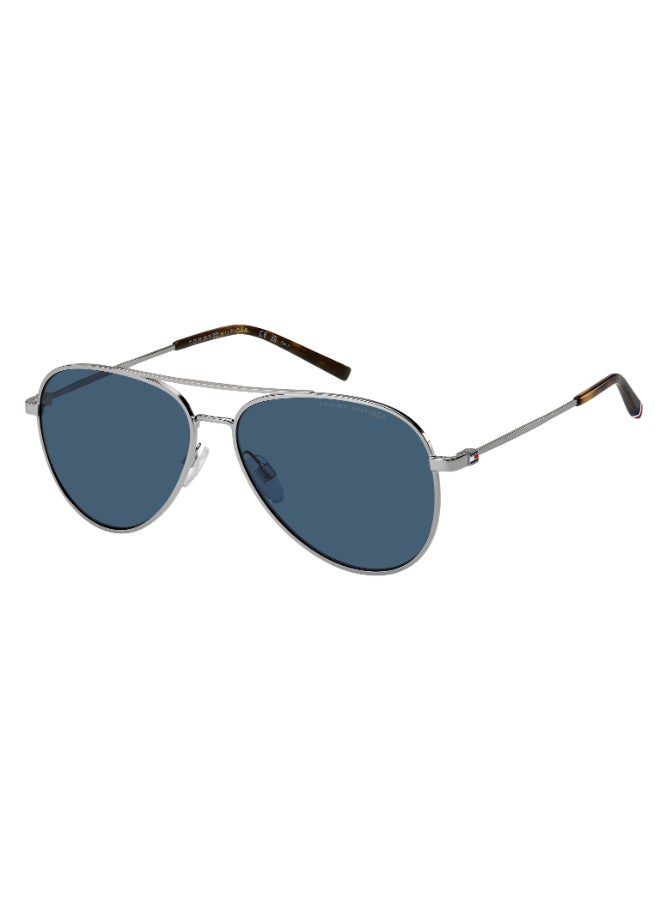 TOMMY HILFIGER TH 2336/S Sunglasses Silver Pilot - Image 1