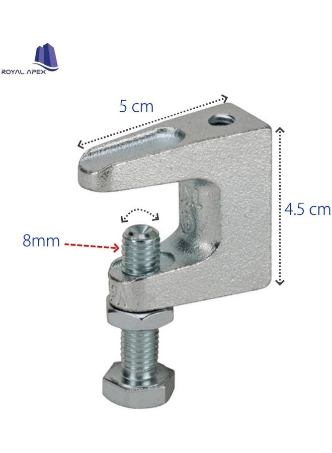 Royal Apex Wide Mouth Galvanized Beam Clamps 2 8Mm - Image 2