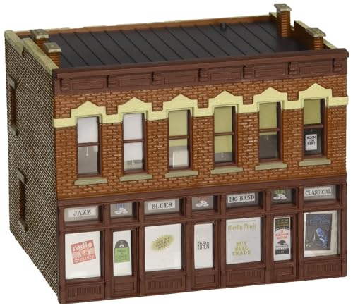 Walthers Trainline Gemini Building 931806 HO Scale Model Railroad Structure Assembled Model - Image 1