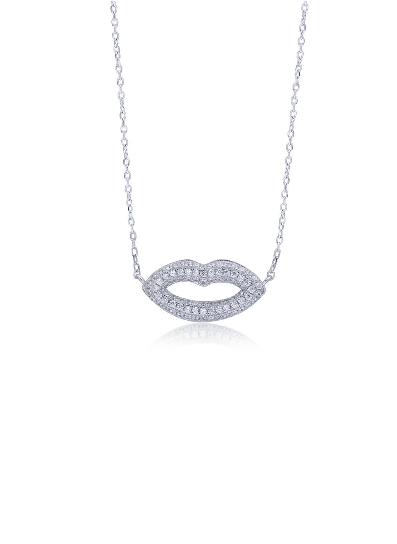 Subhati - Silver 925 Pendant with Zercon - Image 1