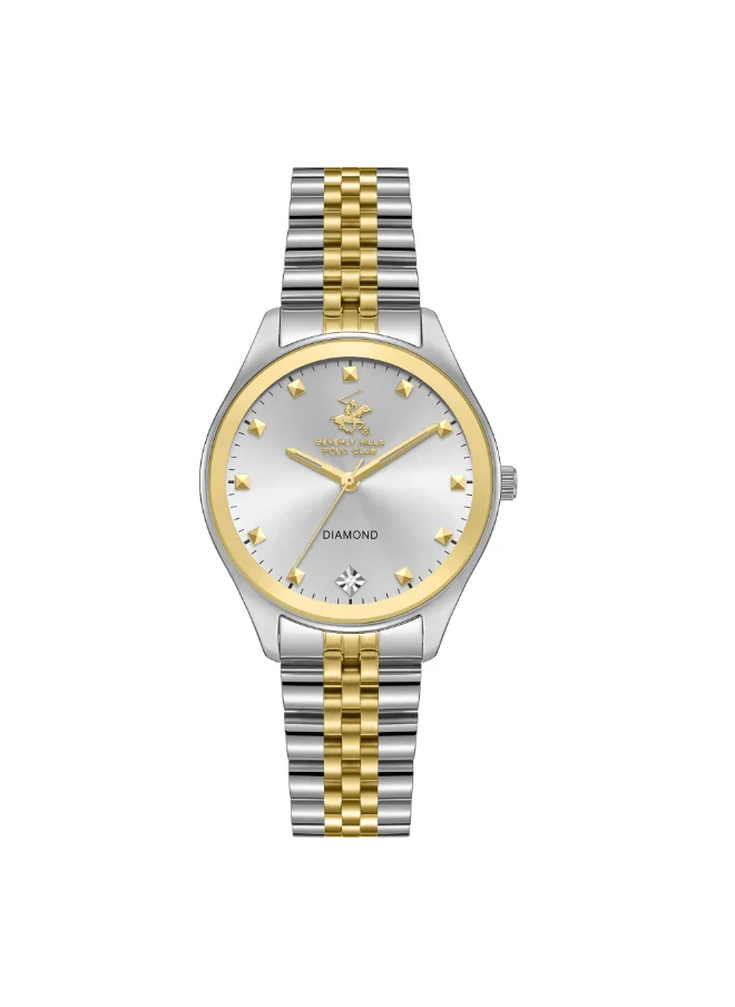 BEVERLY HILLS POLO CLUB BEVERLY HILLS POLO CLUB Women Analog Silver Dial Watch - BP3657C.230