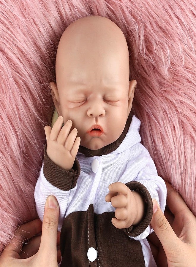 Vollence 12 inch Realistic Reborn Silicone Dolls - Wonderful Gifts for Girls. Not Vinyl Dolls. Also Children's Christmas & Birthday Gifts - Girl - Image 2