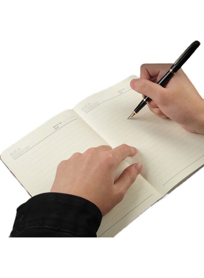 Tango High-Quality 25K Business Leather Notebook, Classic Office Diary, Meeting Minutes Book, Soft Leather Cover, 100 Pages, Customization Available - Image 2