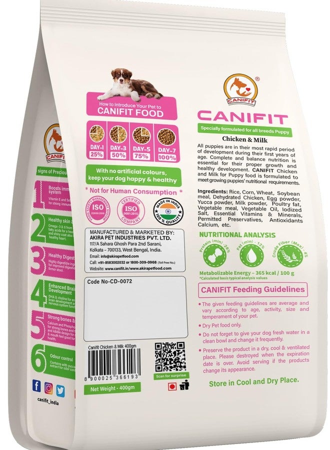 Akira CANIFIT Puppy Food (Chicken & Milk) 400 GM - Image 2