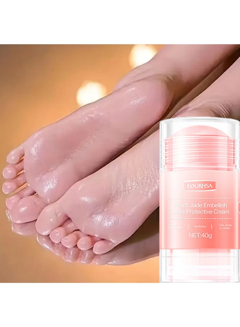 40g Anti Cracking Foot Cream, Suitable for Moisturizing Dry and Cracked Feet and Heels, Preventing Foot Cracking, Making Feet Smooth and Soft. - Image 5