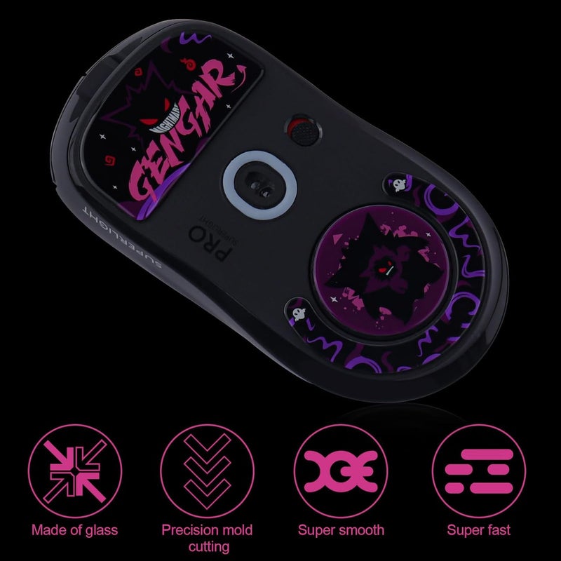 TERRIFI G PRO X Superlight Gaming Mouse Skates Feet – Fastest, Smoothest & Most Durable Glass Upgrade Kit for Enhanced Performance - Image 2