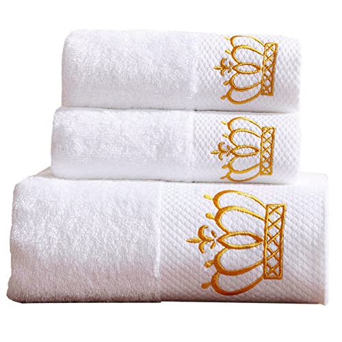 Premium 100 Cotton Bath Towel Set1 Bath Towels1 Hand Towel  1 WashclothLuxury Bathroom Super Soft and Highly AbsorbentHotel  Spa Quality