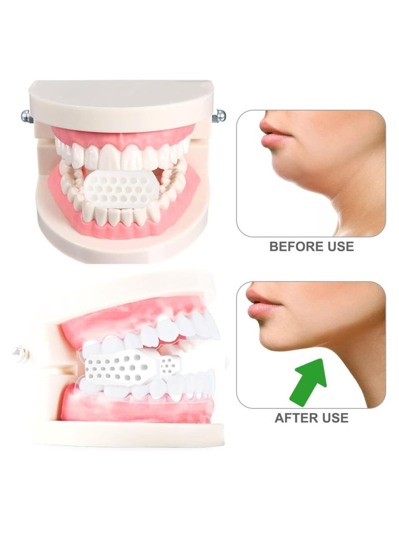 Loquat 6-Piece Jaw Exerciser Set – Face  Neck Toner, Jawline Shaper  Double Chin Reducer, Food Grade Silicone, Men  Women - Image 4