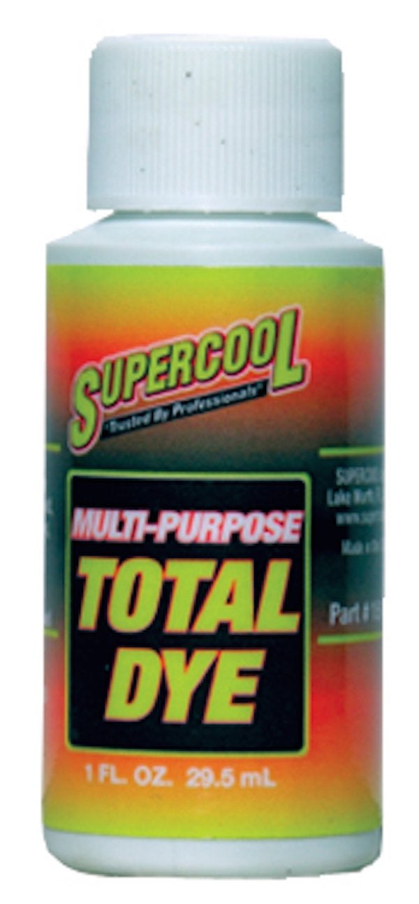 Supercool UV Leak Detection Dye  1 oz.   Orange Tint - 16525