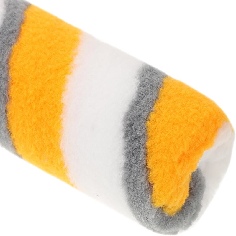 VILLCASE 9-inch Paint Roller Brush Fine Fiber Wall Paint Roller with Cotton Thread Cover Yellow-Grey Polyester Fabric Suitable for Interior Walls and Ceilings - Image 3