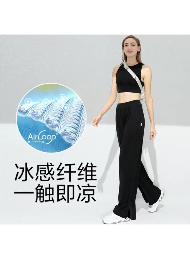 Beneunder Casual Draped Split-Leg Leisure Wide-Leg Pants, Lightweight And Uv-Protective - Image 3