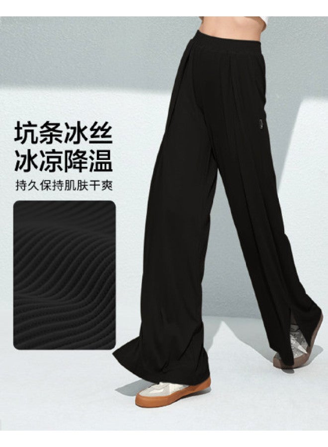 Beneunder Casual Draped Split-Leg Leisure Wide-Leg Pants, Lightweight And Uv-Protective - Image 1