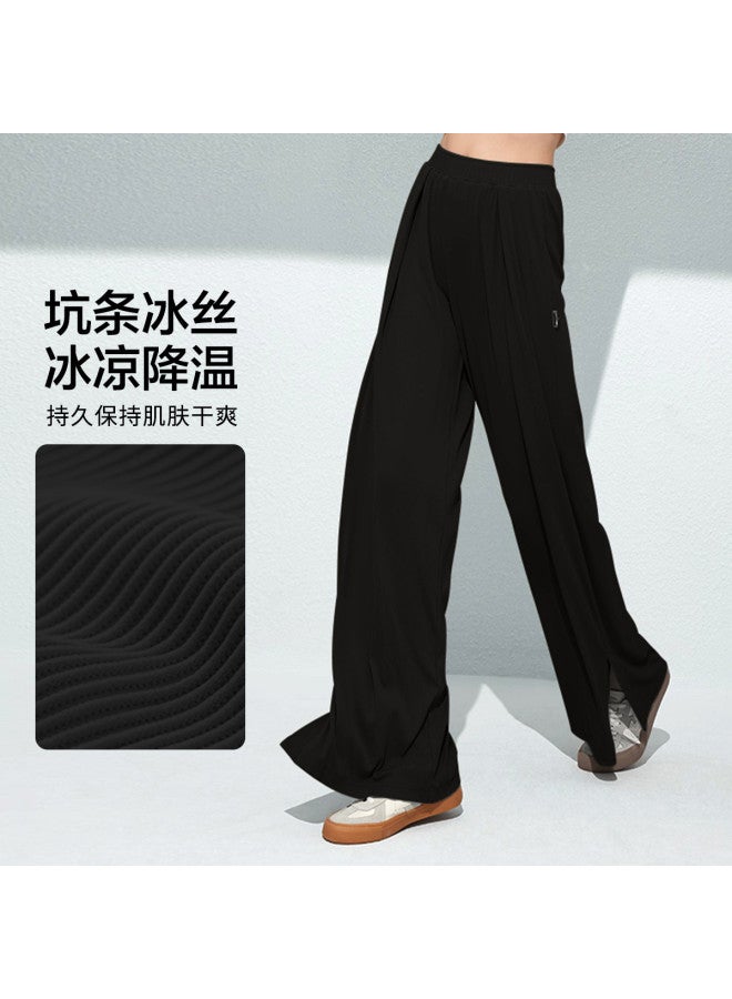 Beneunder Casual Draped Split-Leg Leisure Wide-Leg Pants, Lightweight And Uv-Protective - Image 2