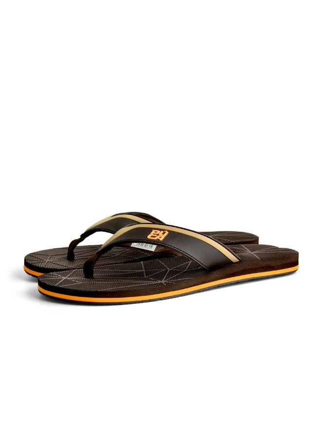 Puca Men's Slippers for Comfortable walk Slippers for men Soft and light weight Slippers Net Brown - Image 2