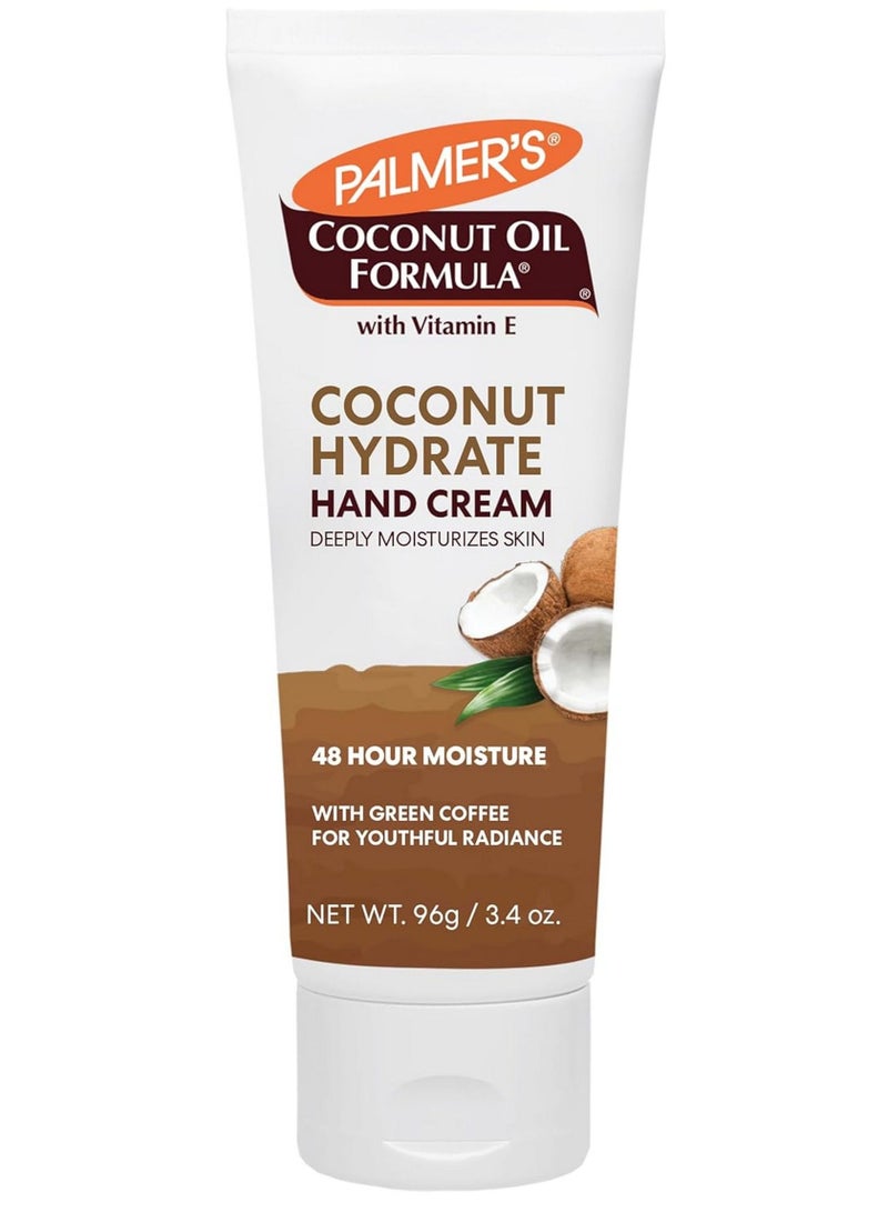 بالمرز كريم مرطب لليدين بزيت جوز الهند مع فيتامين E، 96 جرام - Image 1