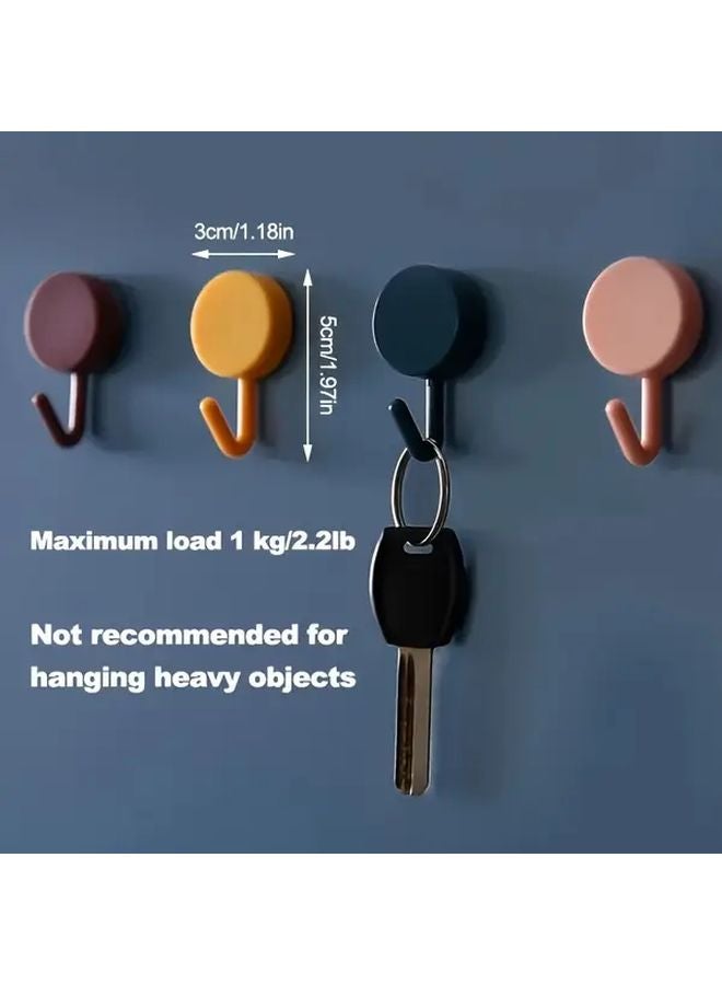 50 قطعة من خطاطيف الحائط اللاصقة متعددة الألوان متعددة الأغراض لتنظيم المنزل - Image 4