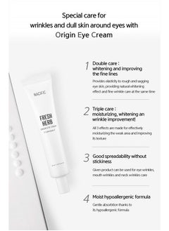 NACIFIC ] FRESH HERB ORIGIN EYE CREAM  - Image 5