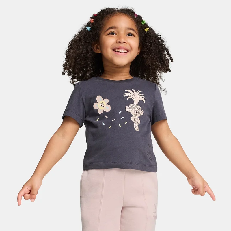 بوما تيشيرت × ترولز جرافيك للاطفال