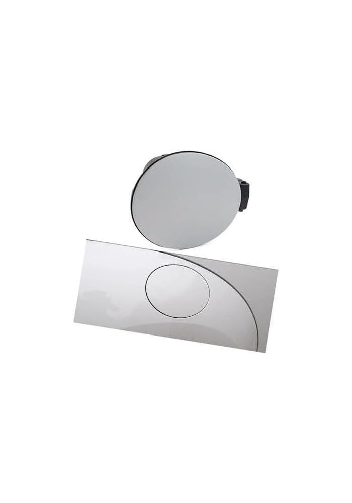 DEMULAX Car Fuel Gas Tank Filler Door Lid Flap Cover - Image 1