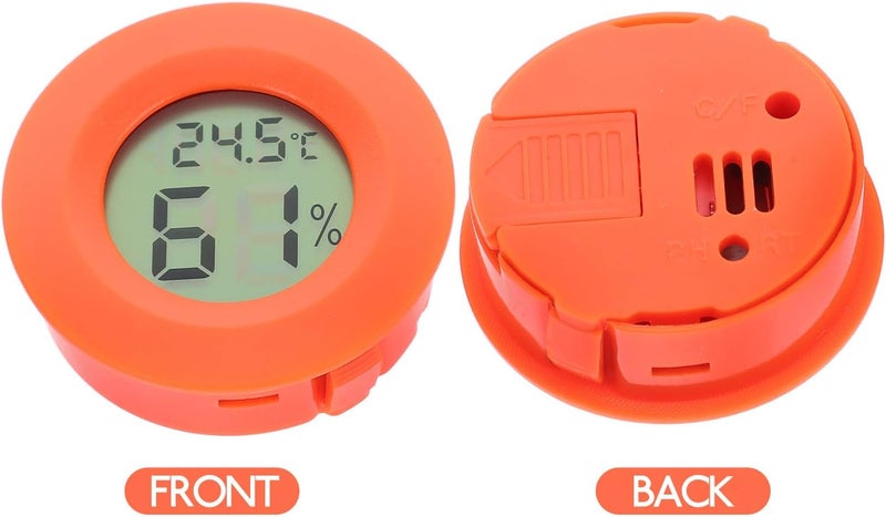 POPETPOP Hygrometer Box Small Indoor Reptile Temperature Digital Humidity Gauge Digital Temperature Gauge Humidity Meter for Reptiles Humidity Gauge Temperature Gauge Small Pet Mini - Image 4