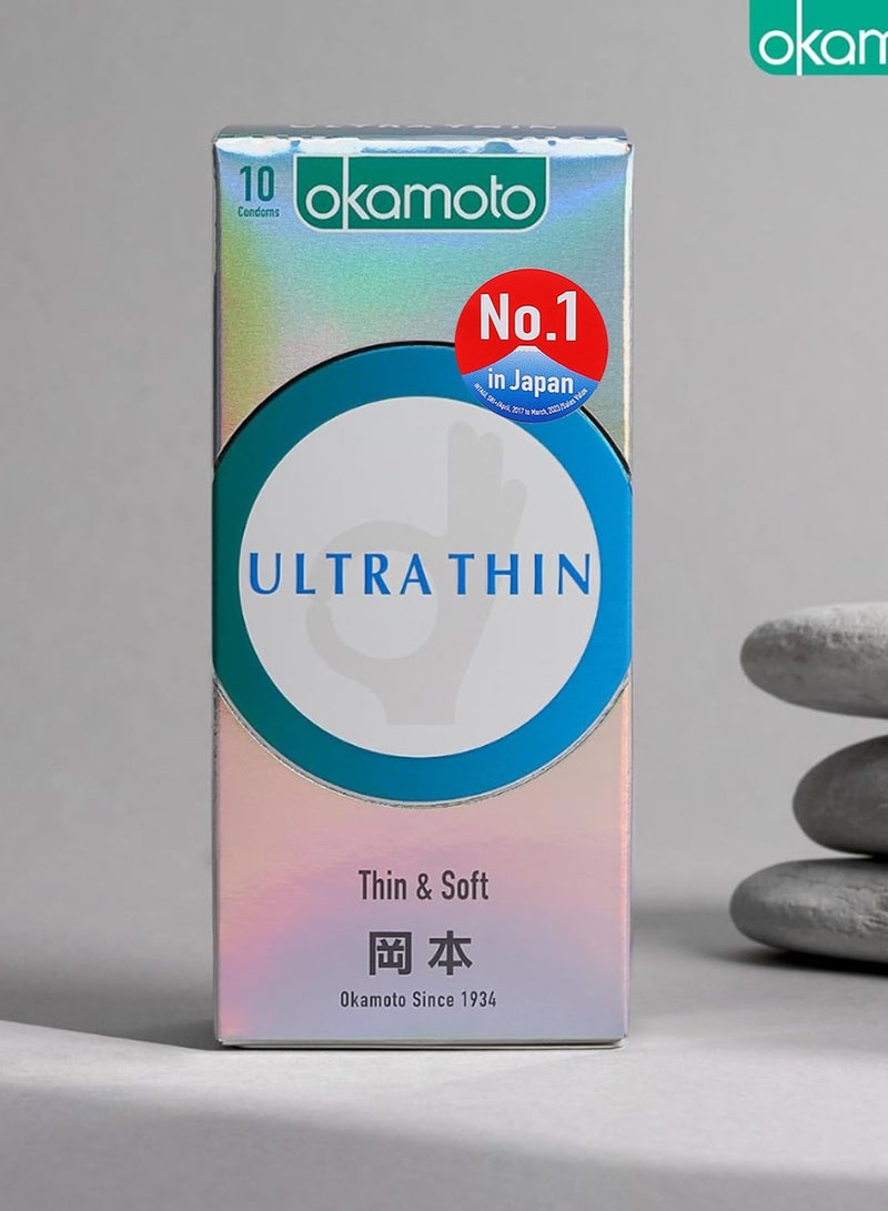 OKAMOTO Ultra Thin Condoms Pack of 10 - Image 3