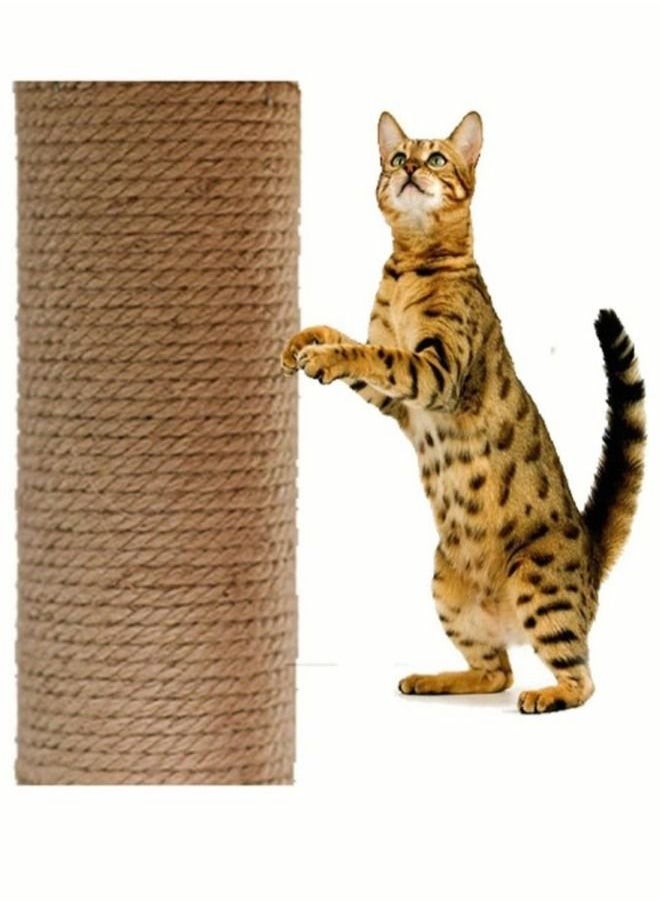 Generic - Wood Cat Climbing Frame Multi Level Cat Tree Condo Cat Tower with Scratching Board Sisal Scratching Post Hammock and Ladder Cat Furniture with House for Rest - Image 1