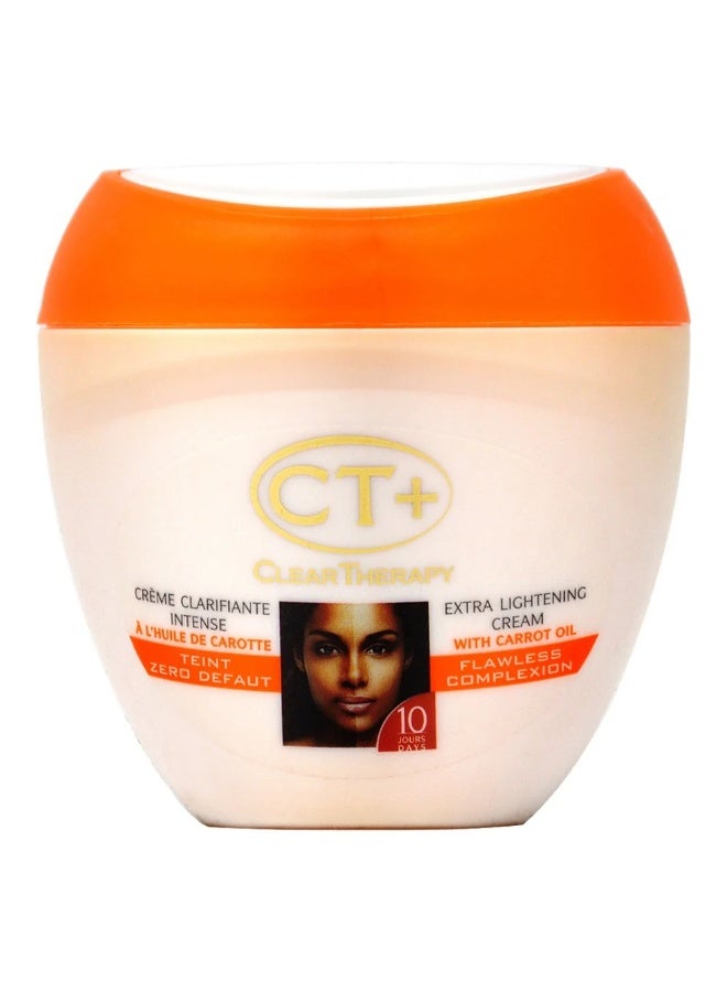 سي تي كلير ثيرابي Extra Lightening Cream With Carrot Oil 200 ml - Image 2