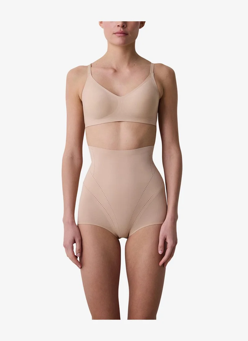 بنتي Women Light High Waist Slip Beige Shaping Corset