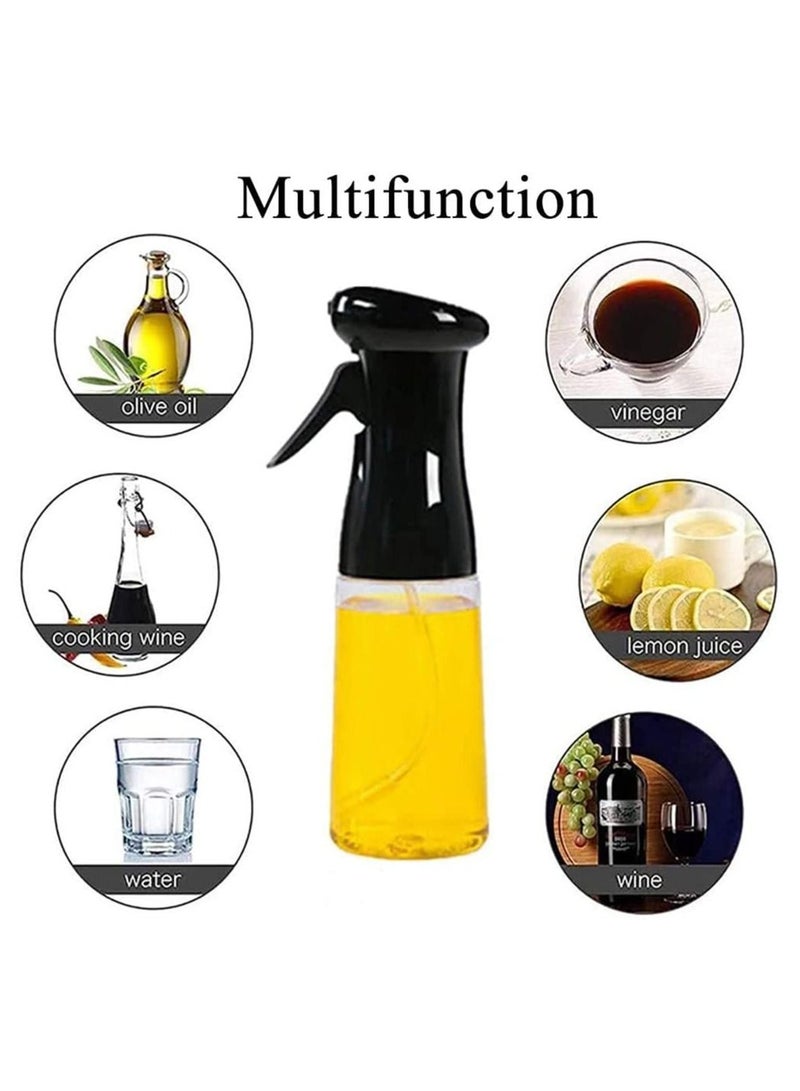 SYOSI Oil Sprayer, Mister Olive Oil Spritzer for Air Fryer 210ml Cooking Spray Bottle Kitchen Gadgets with 1 Cleaning Brush for BBQ Frying Salad Roasting Frying - Image 3