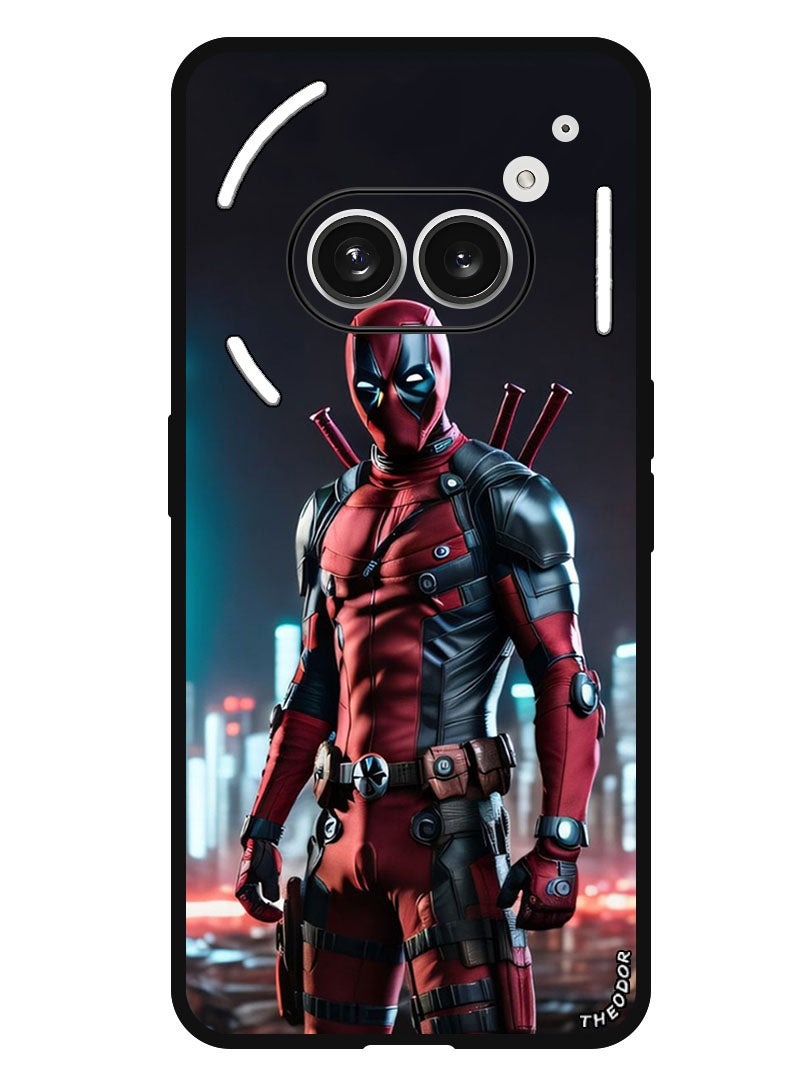 Theodor Protective Case Anti Scratch Shock Proof Bumper Cover For Nothing Phone (2A) Plus - Nothing Phone (2A) Deadpool 1 - Image 1